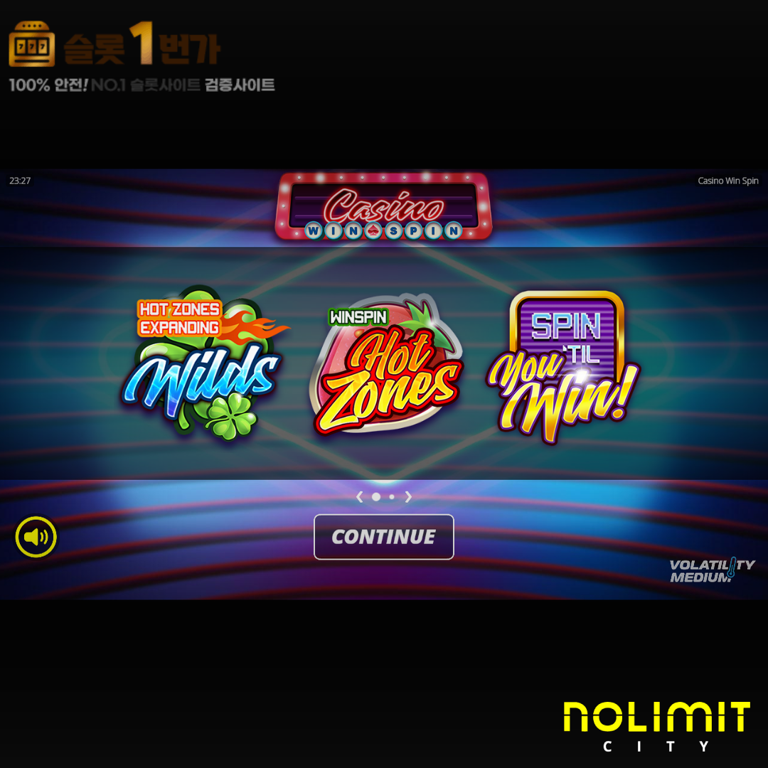 [슬롯무료체험] 카지노 윈 스핀(Casino Win Spin) – 노리밋시티 [Nolimit City]