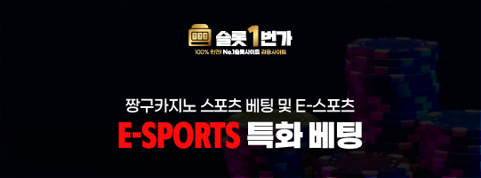 E-스포츠 특화 베팅 제공
