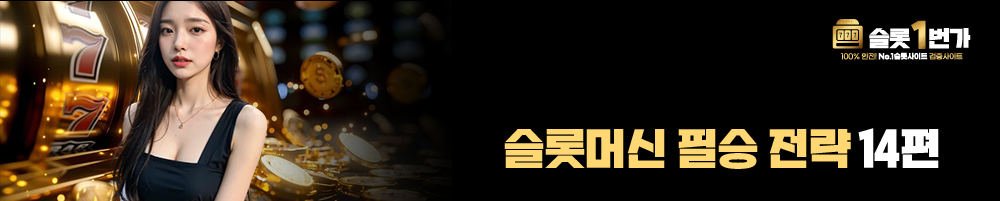 슬롯머신 필승 전략 14편